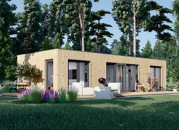Habitation de loisirs, abris de jardin, construction bois de moins de 50 m²