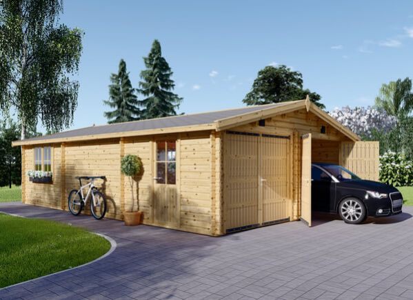 Garages auto et abris moto en bois - Fabriqués en France