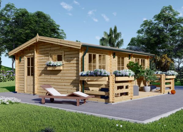 Chalets en bois habitables de 70m² et 80 m² au meilleur prix