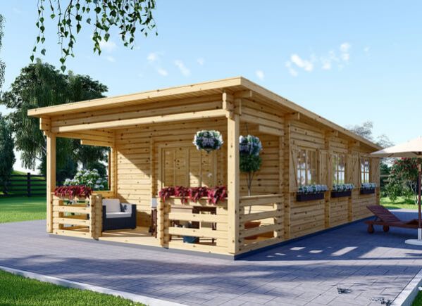 Chalet-en-bois-habitable-50m2 - Architecture Bois Magazine - Magazine  spécialisé sur la construction de maison en bois